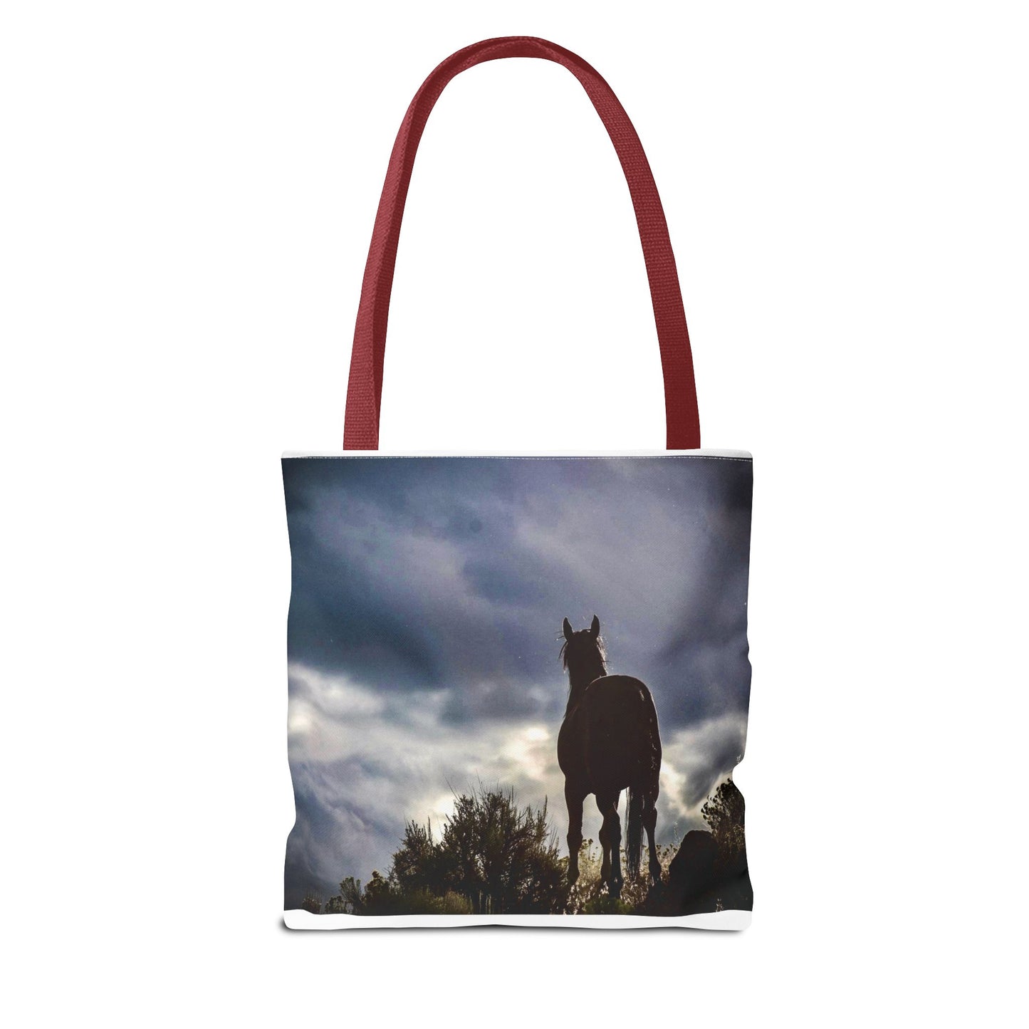 Wild Horse Connection Tote Bag, Equine Lover's Gift, Stylish Eco-Friendly Shopping Bag, Horse-Themed Accessories, Animal Advocate Tote