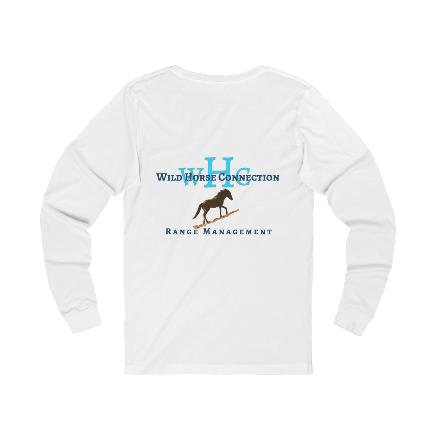 Equestrian Long Sleeve Tee - Wild Horse Connection, Horse Lover Gift, Unisex Top, Nature Inspired Apparel