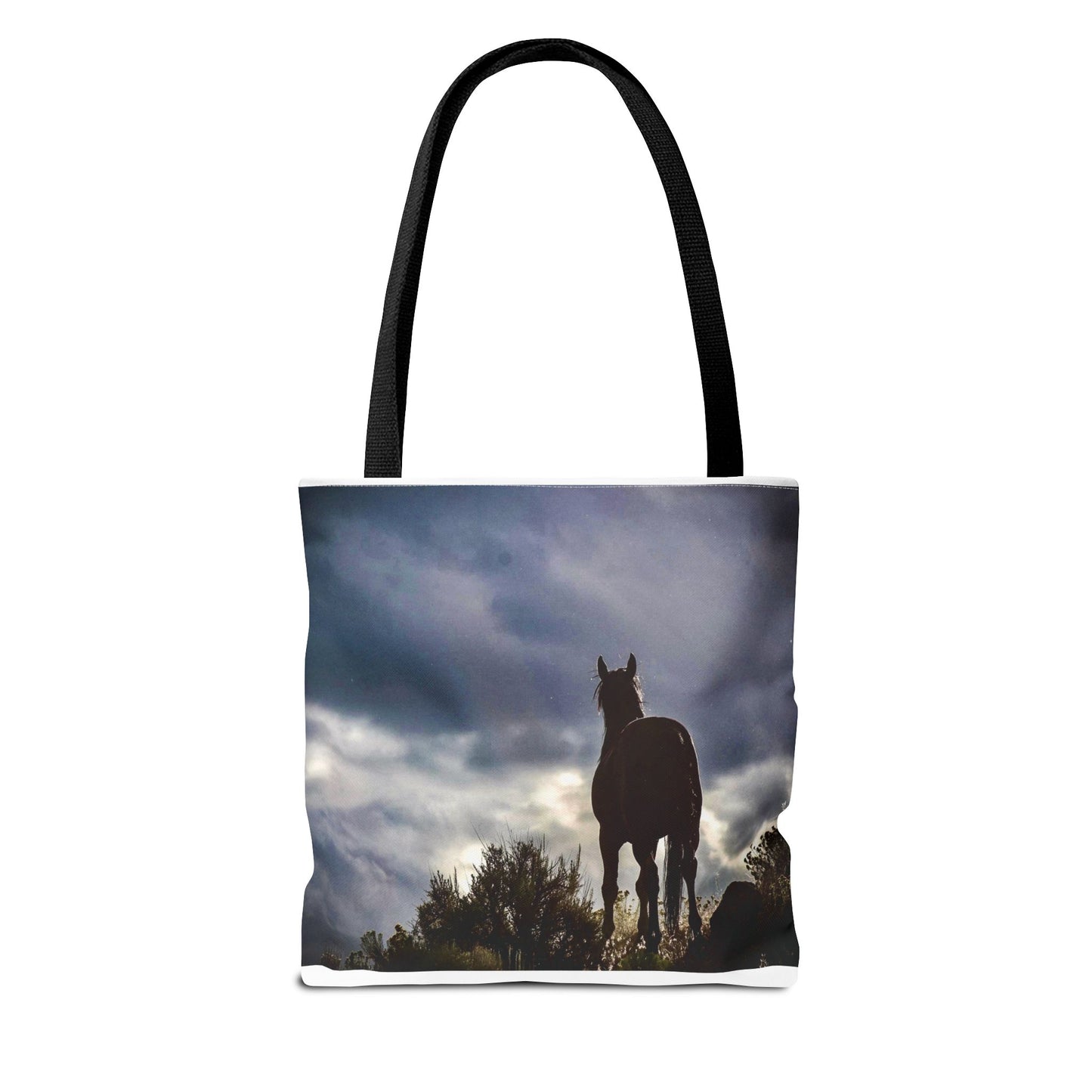 Wild Horse Connection Tote Bag, Equine Lover's Gift, Stylish Eco-Friendly Shopping Bag, Horse-Themed Accessories, Animal Advocate Tote