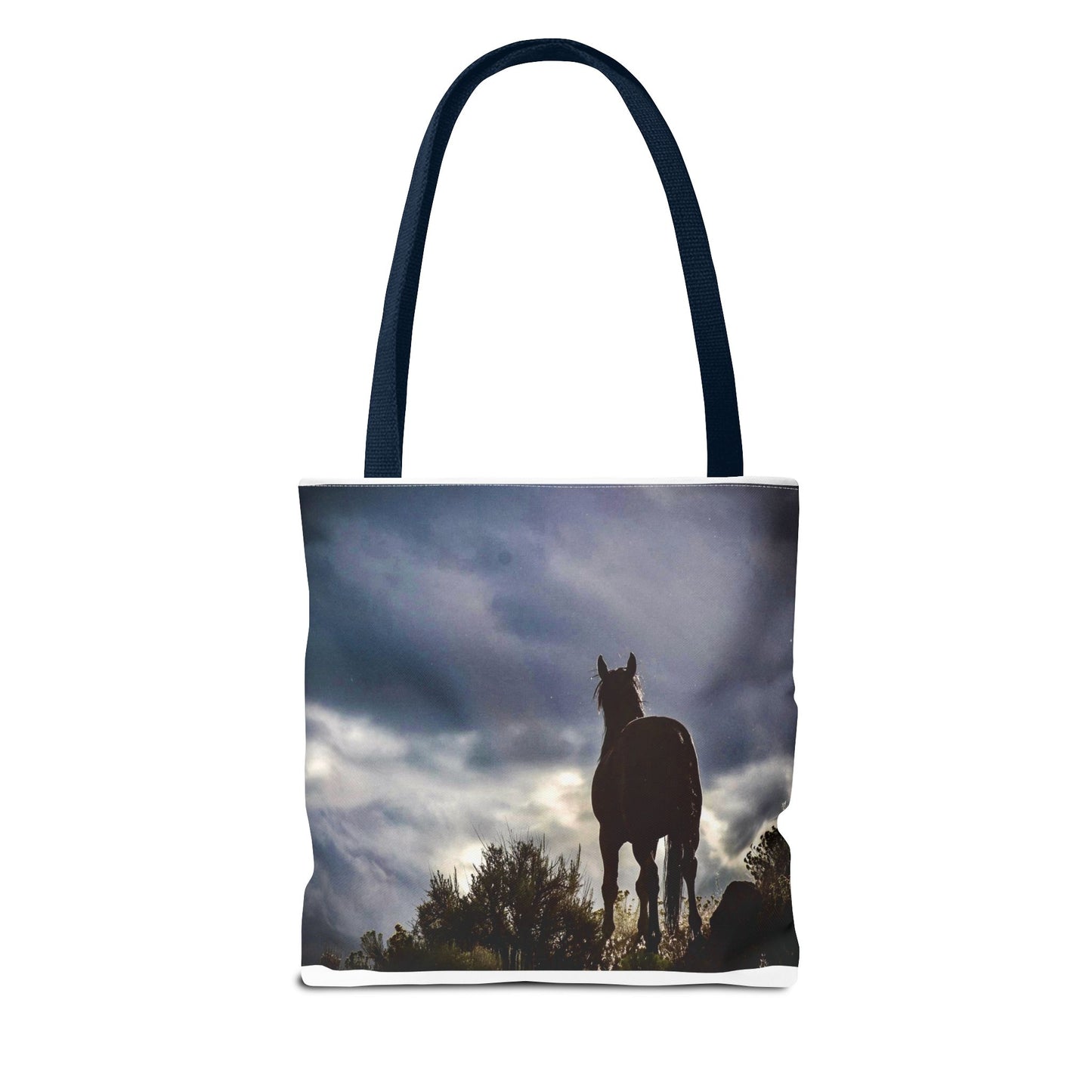 Wild Horse Connection Tote Bag, Equine Lover's Gift, Stylish Eco-Friendly Shopping Bag, Horse-Themed Accessories, Animal Advocate Tote