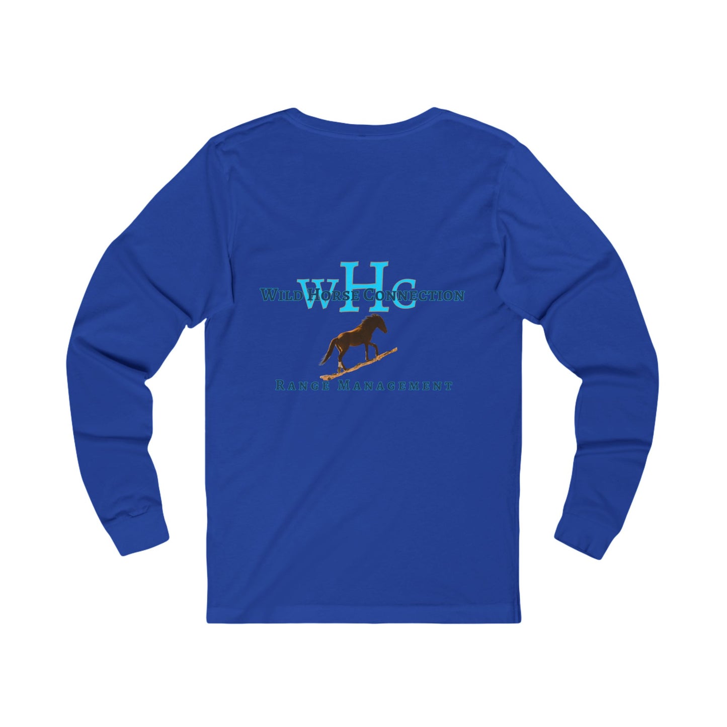 Equestrian Long Sleeve Tee - Wild Horse Connection, Horse Lover Gift, Unisex Top, Nature Inspired Apparel
