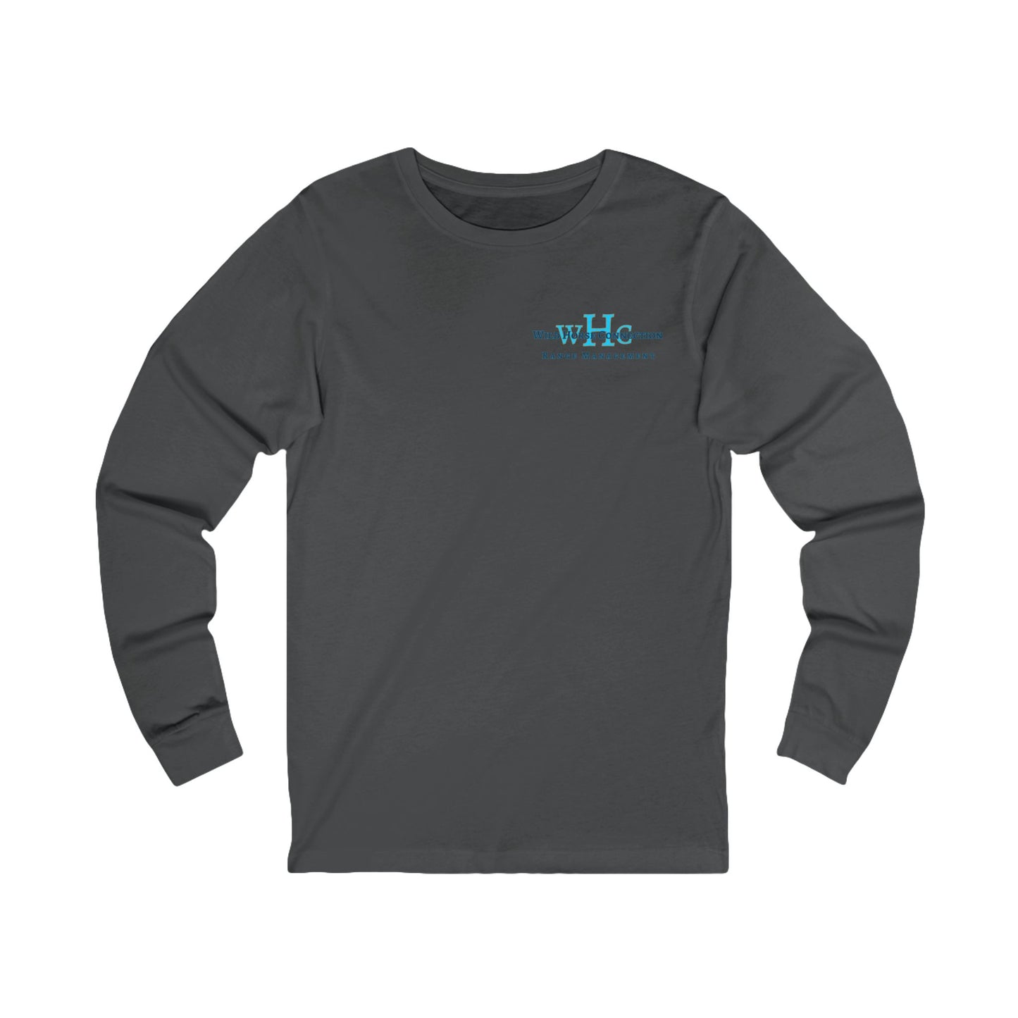 Equestrian Long Sleeve Tee - Wild Horse Connection, Horse Lover Gift, Unisex Top, Nature Inspired Apparel