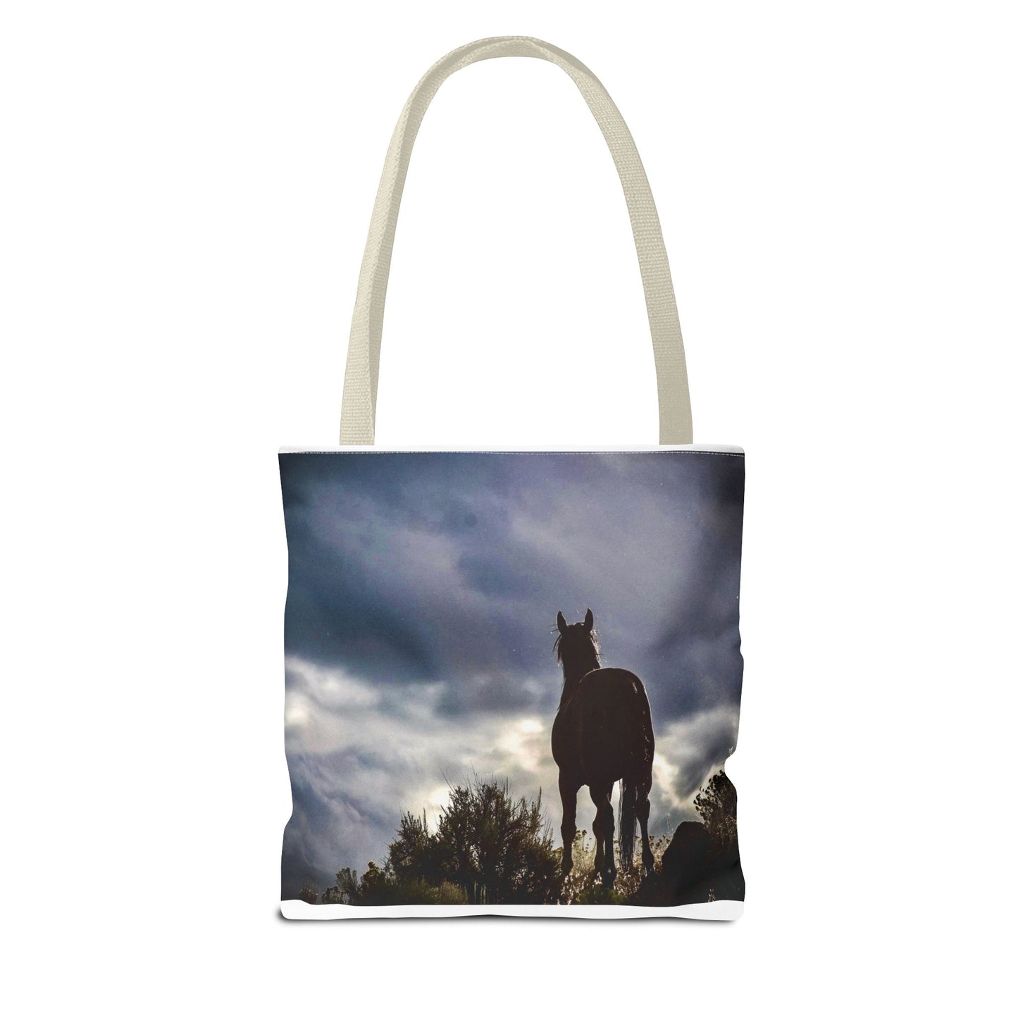 Wild Horse Connection Tote Bag, Equine Lover's Gift, Stylish Eco-Friendly Shopping Bag, Horse-Themed Accessories, Animal Advocate Tote